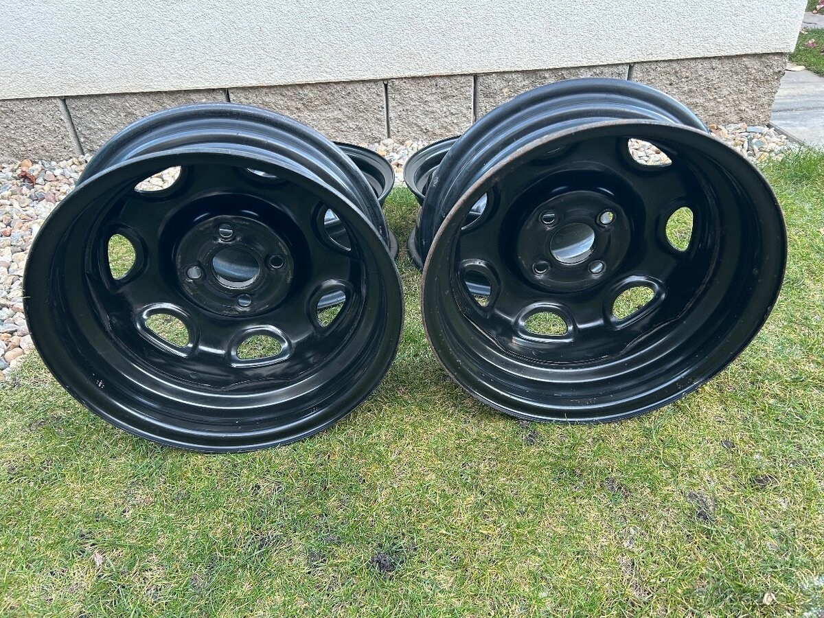 Plechové disky 14” s poklicemi - 7