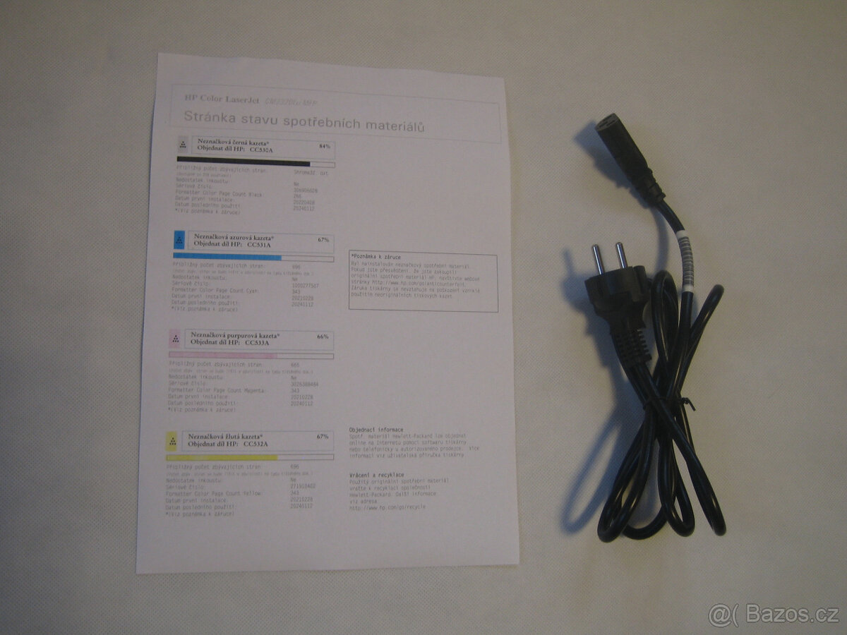 HP Color LaserJet CM2320fxi MFP - laserová multif. tiskárna - 7