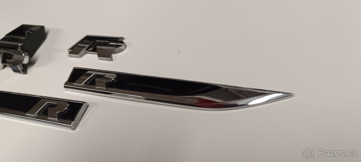 VW GOLF "R" ZNAKY EMBLÉMY - 7