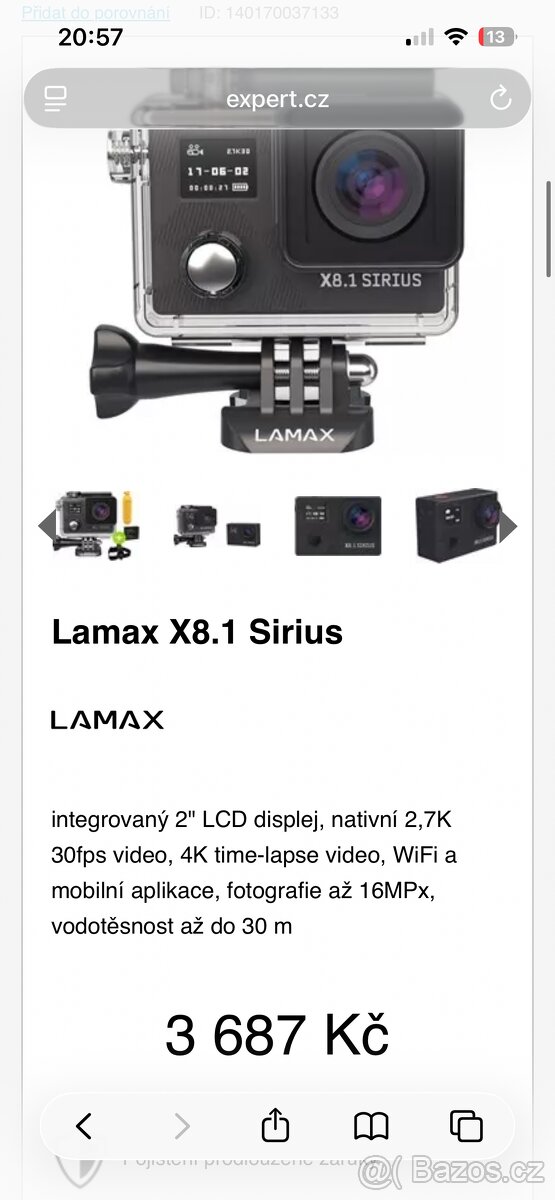 Go-PRO Lamax x8.1 sirius - 7