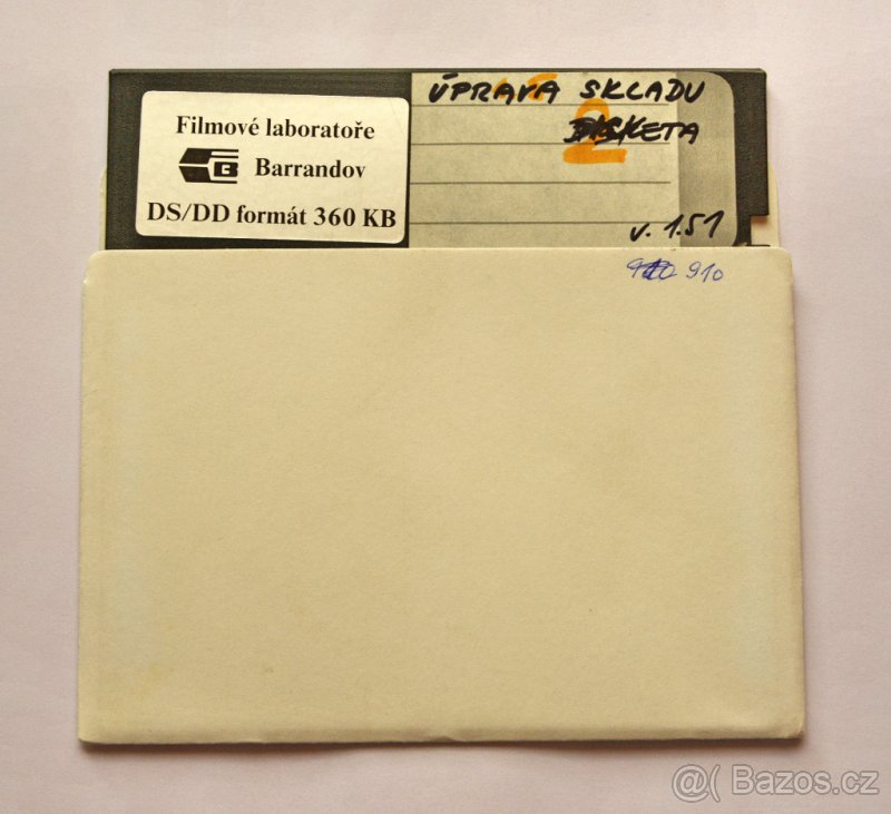 DISKETY PRODÁM 11 kusů disket 5,25 - 7