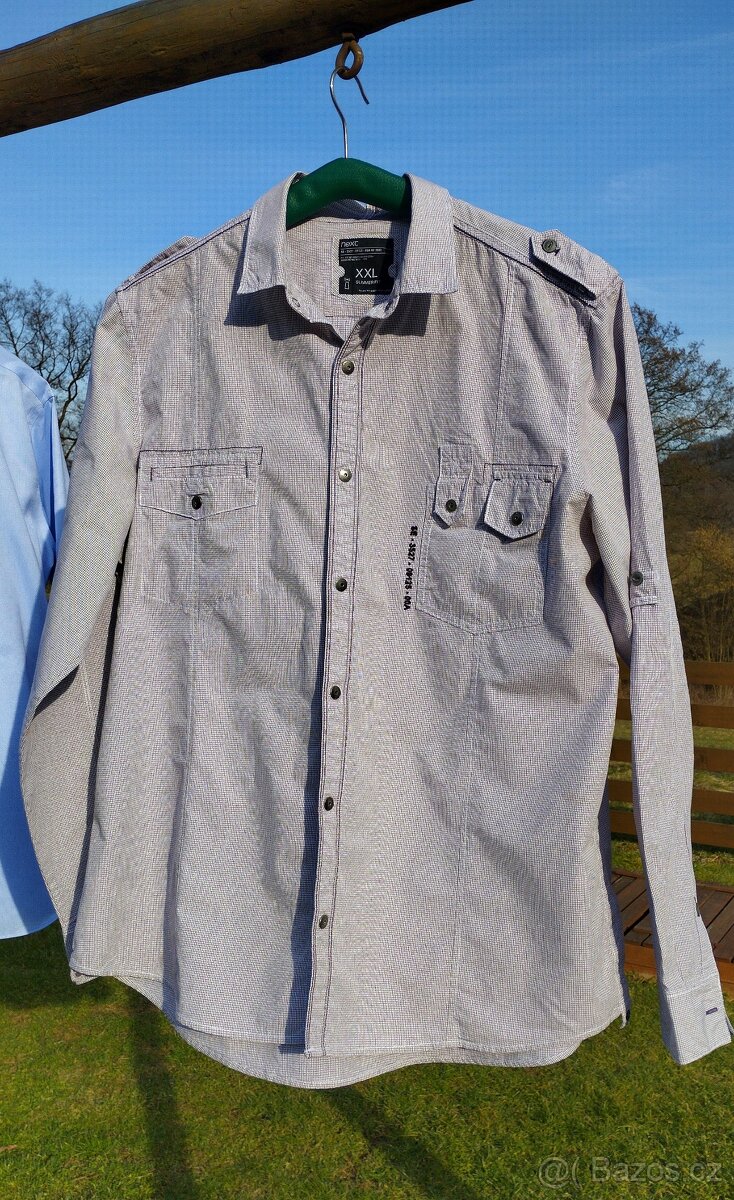 Pánská košile kostička - 7