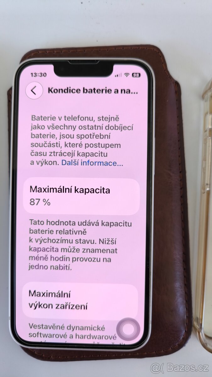 iPhone 13 mini bílý - 7