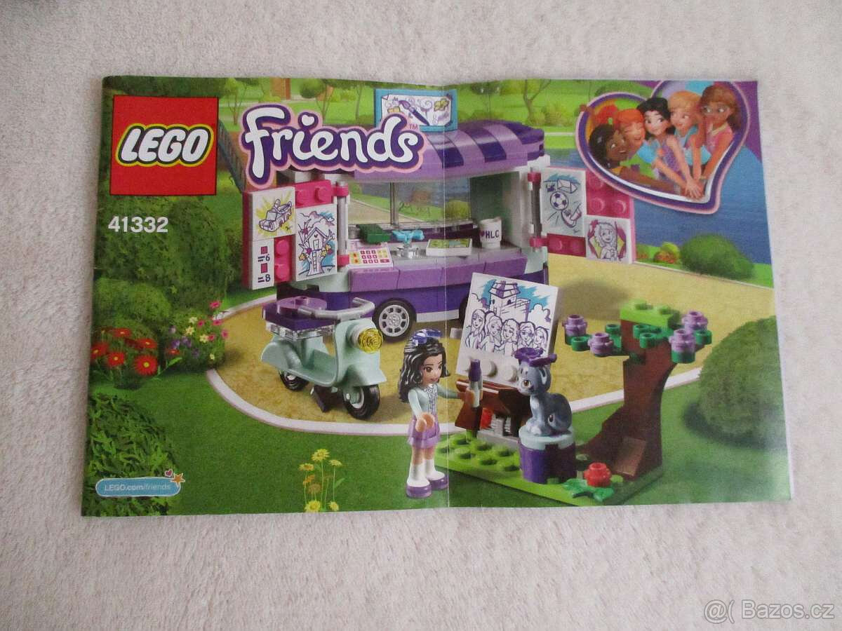 Lego Friends Emma a umělecký stojan - 7