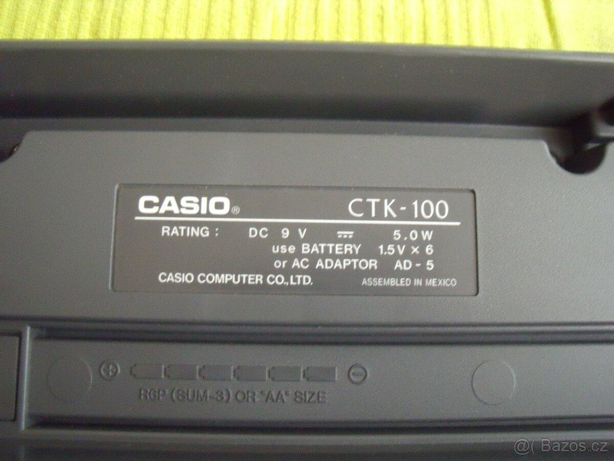 CASIO CTK-100 - 7