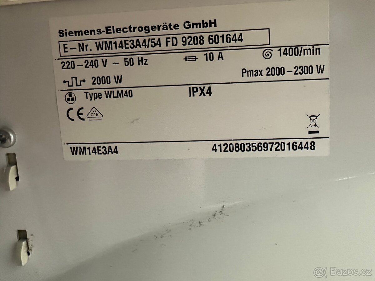 Pračka Siemens (241) - 7