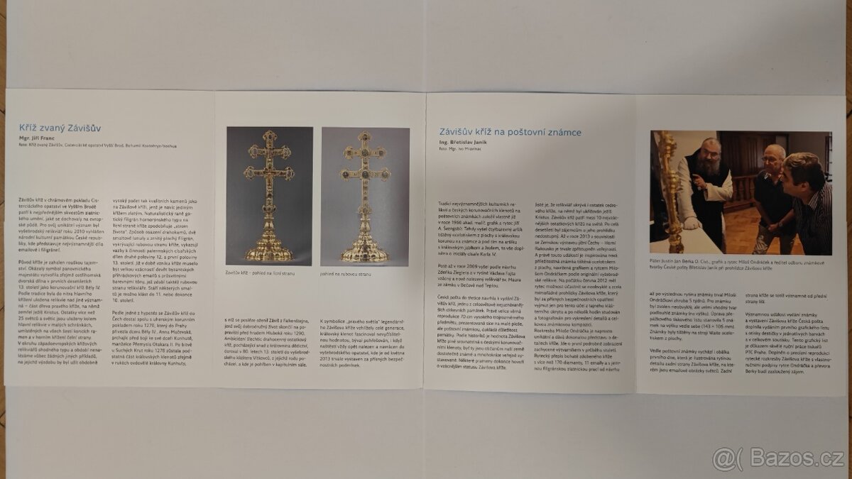 KOMPLET ZAVISUV KRIZ GRAFICKY LIST VYSSI BROD PT 2013 FDC - 7