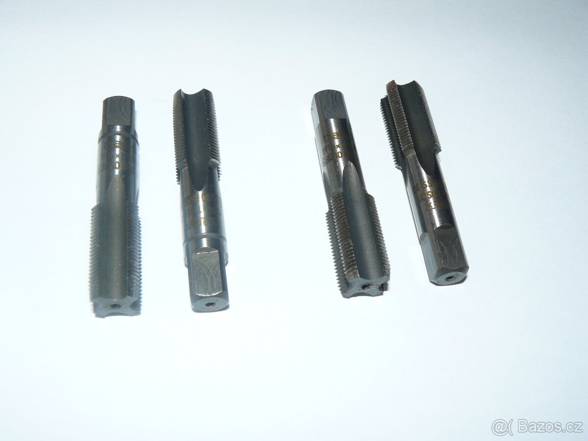 ZÁVITNÍK ruční sadový M14x1 III, I - HSS (NAREX, ČR) NOVÝ - 7