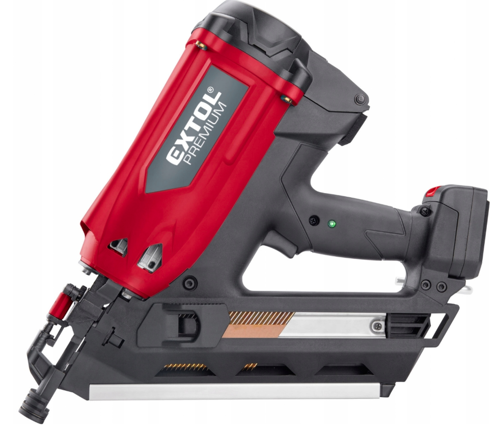 Plynová hřebíkovačka Extol Premium 3 měs. stará v záruce - 7