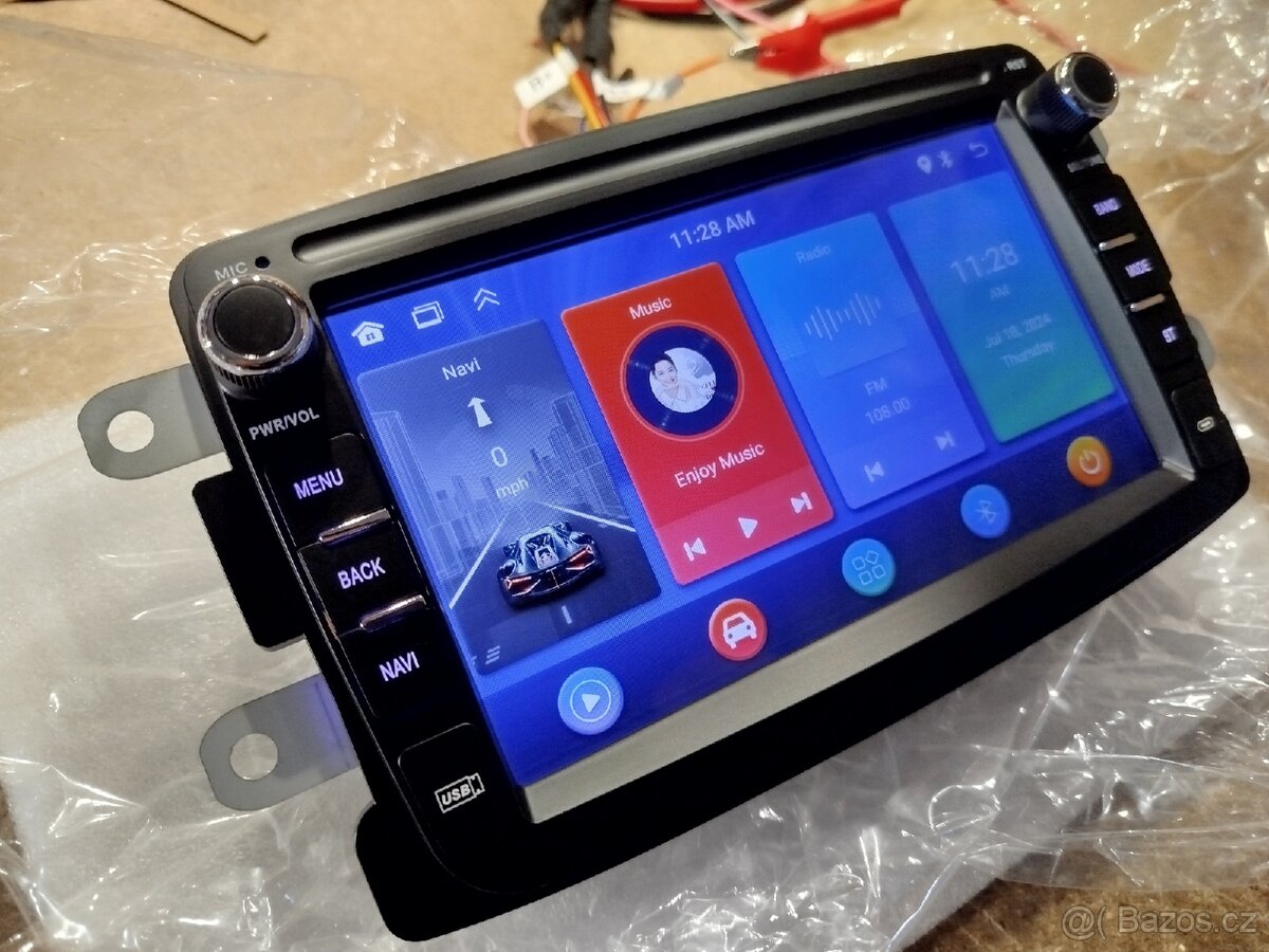 Dacia autorádio android carplay android auto - 7