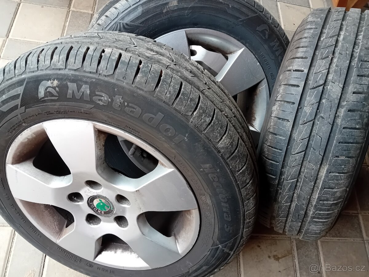 Alu kola Ronal 1148 Škoda 6,5Jx15 ET50 - 7