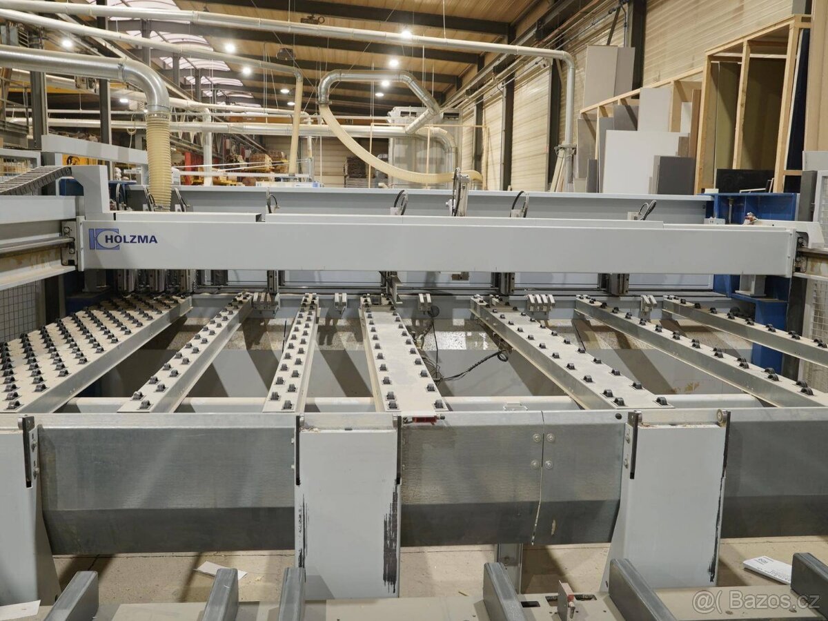 Velkoplošná dělící pila HOLZMA HPL 380/43/22 Optimat - 7