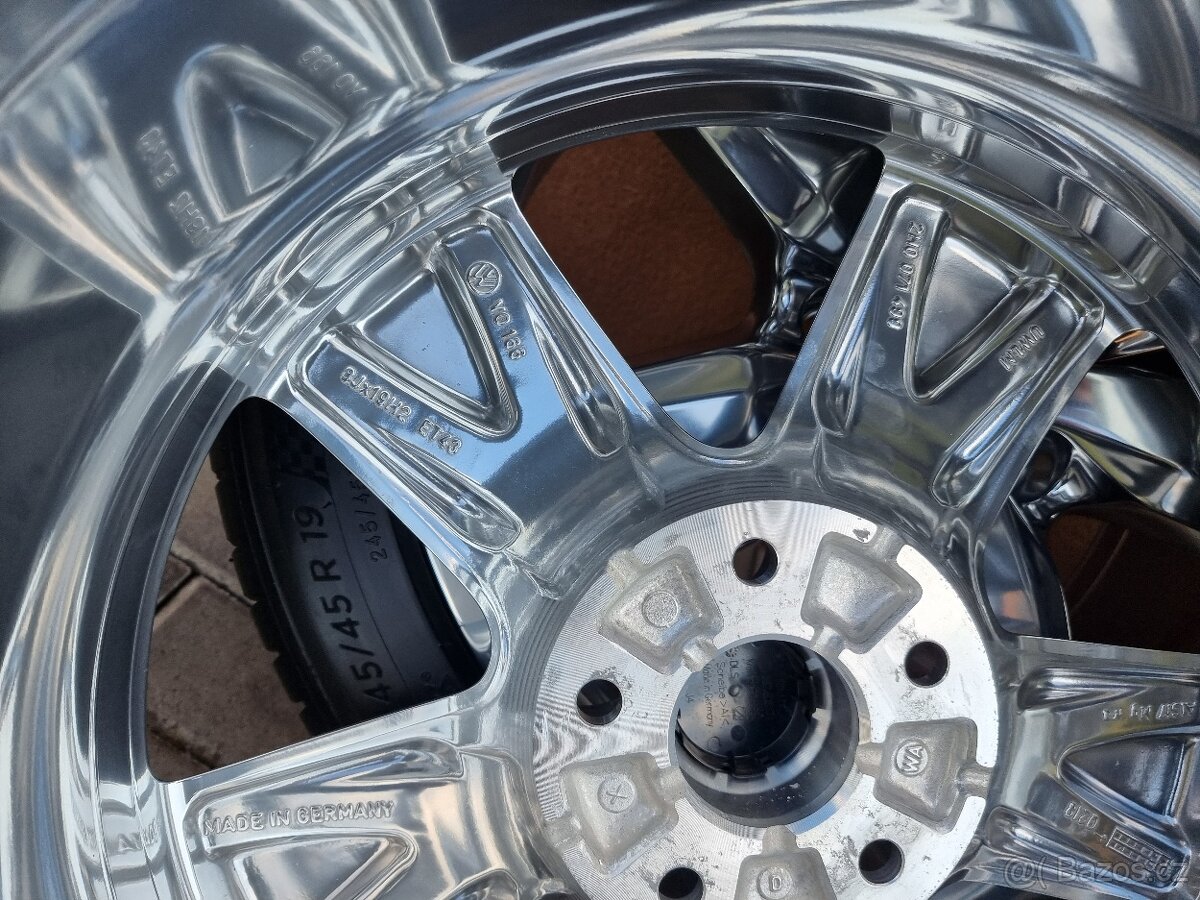 19″ 5×120 VW MULTIVAN “ARAGONIT POLISHED”+245/45R19 MICHELIN - 7