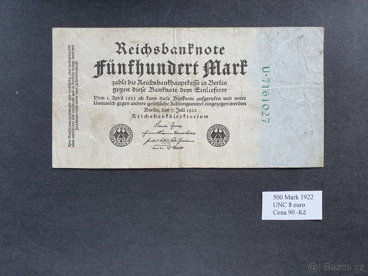 Prodám Bankovky 20 ks - 7