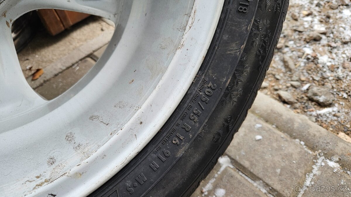 Zimní Sada Alu 5x108 205/55 R16 Volvo V50 C30 S40 V70 S60 - 7