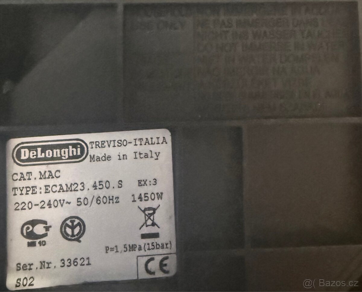 DeLonghi ECAM 23.450.S Cappuccino - repasovaný - 7