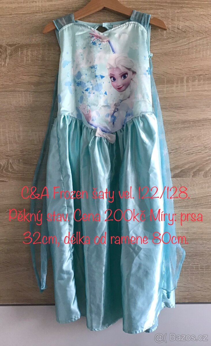 Dívčí šaty a sukně vel. 122 - 7