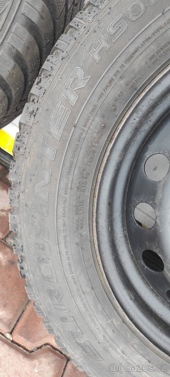 FIAT TIPO / FIAT 500L sada originál disků s pneu - 7