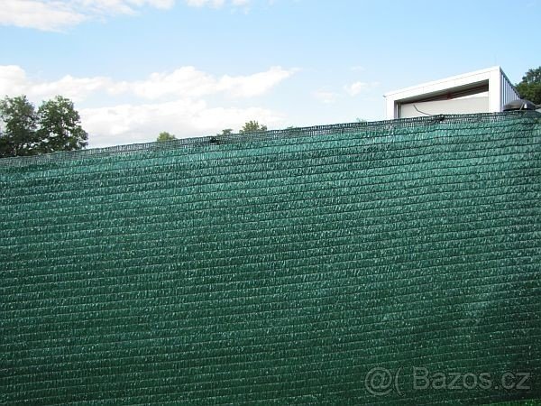 stínící síť Kataro - tkanina na plot zelená - 7
