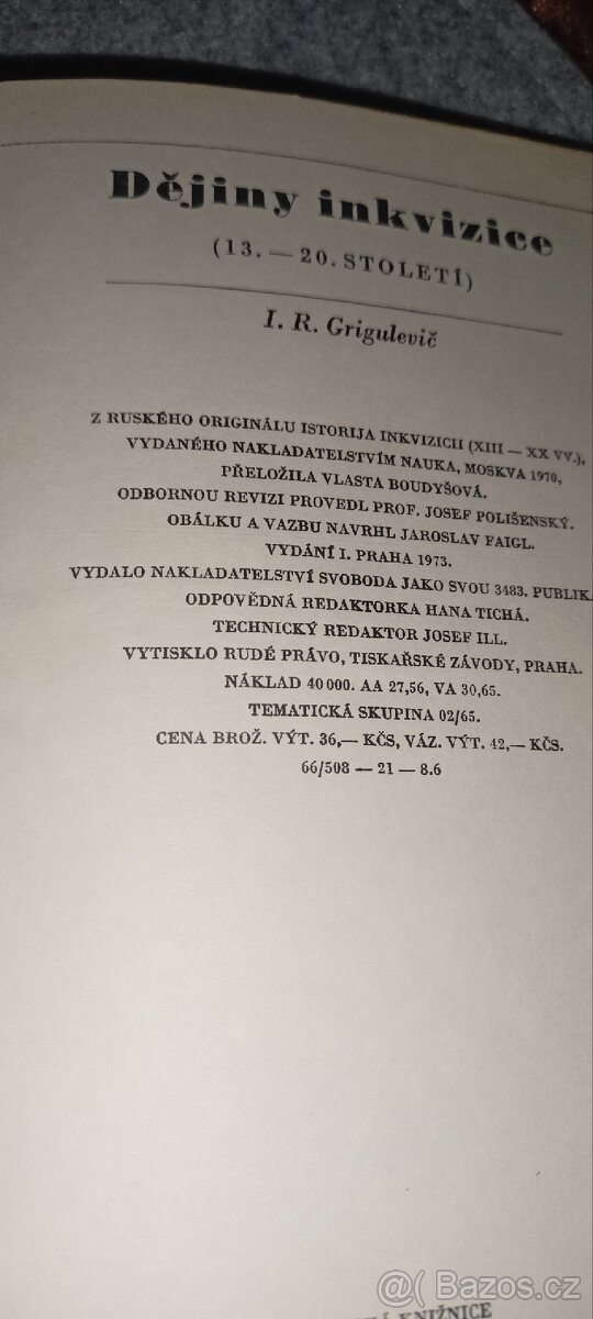 Dějiny inkvizice - 7