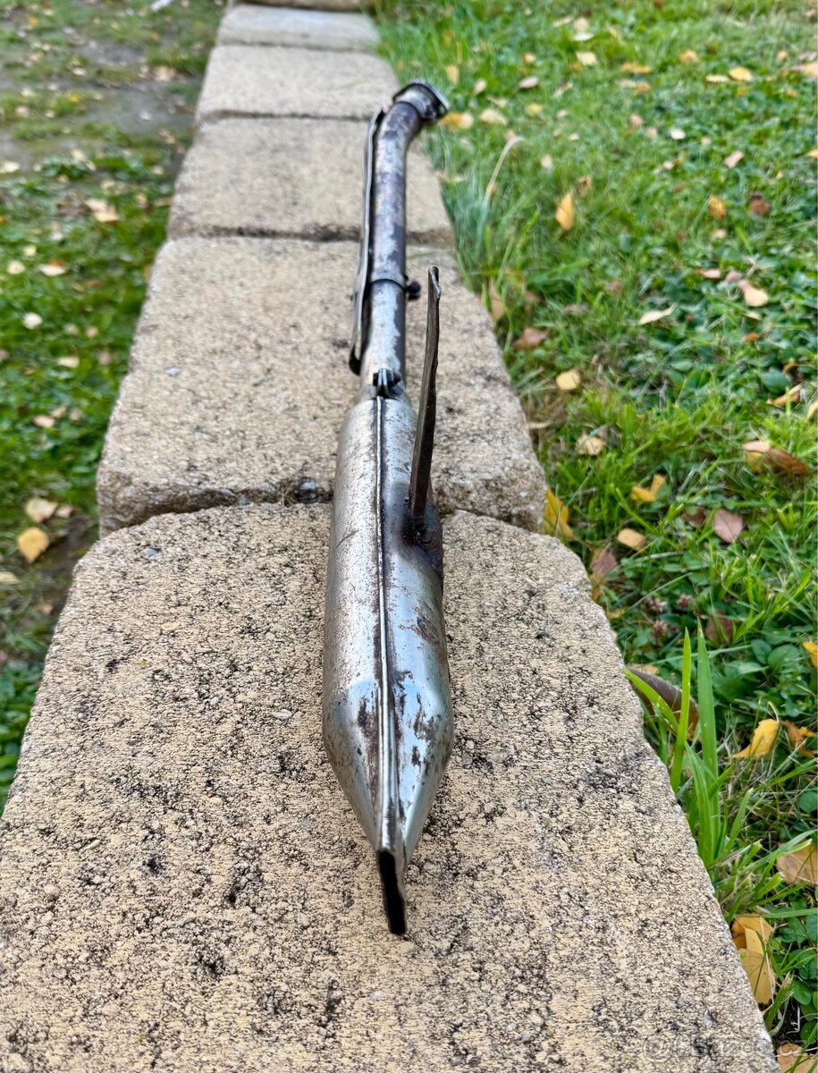 Jawa 100 Robot - výfuk - 7