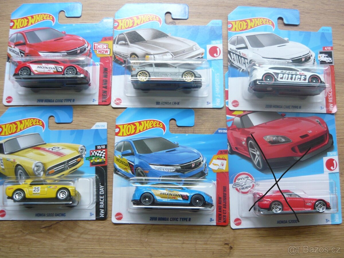 AUTÍČKA HOT WHEELS - 7