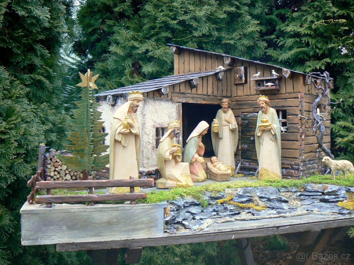 Dřevěný betlém - 7