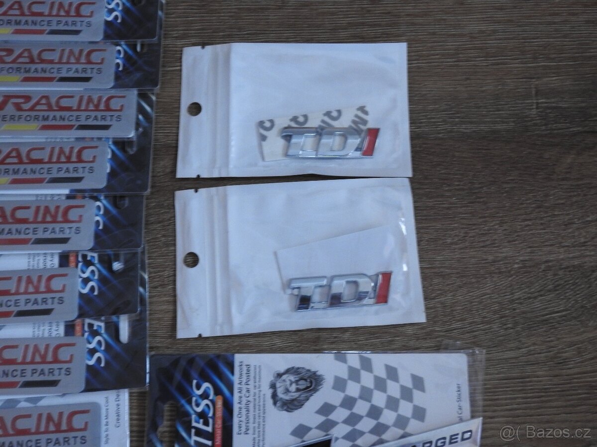 Loga emblémy nápisy kovové Nové - 7