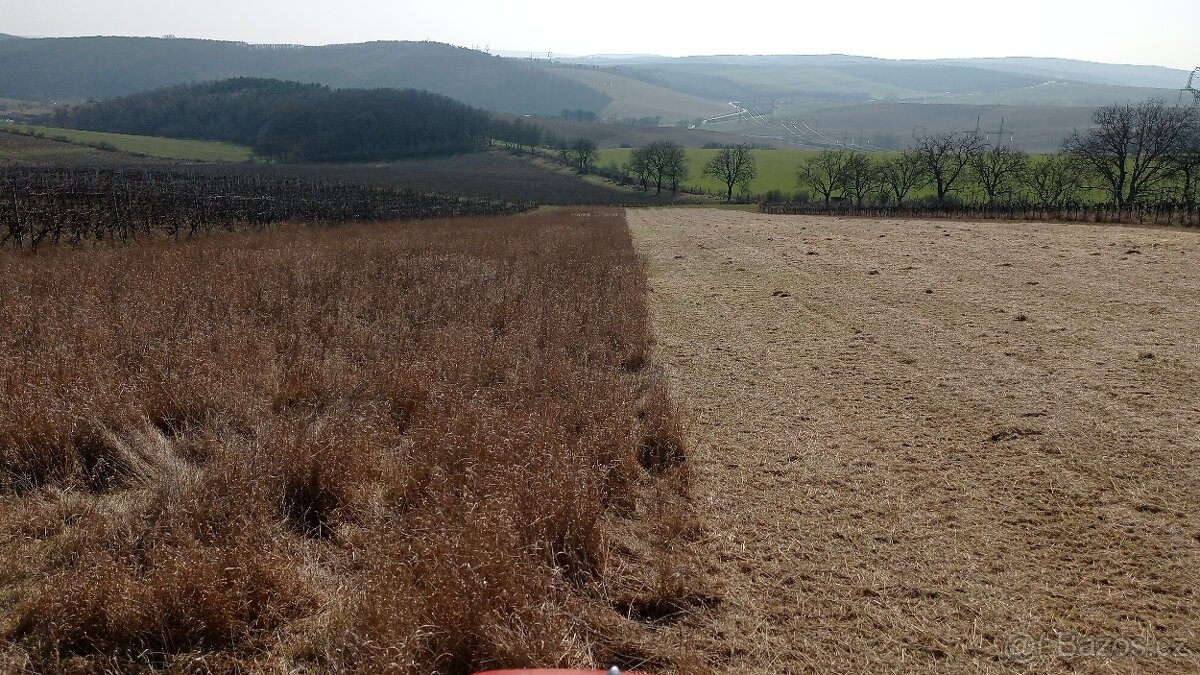 Práce s malotraktorem mulčování - 7