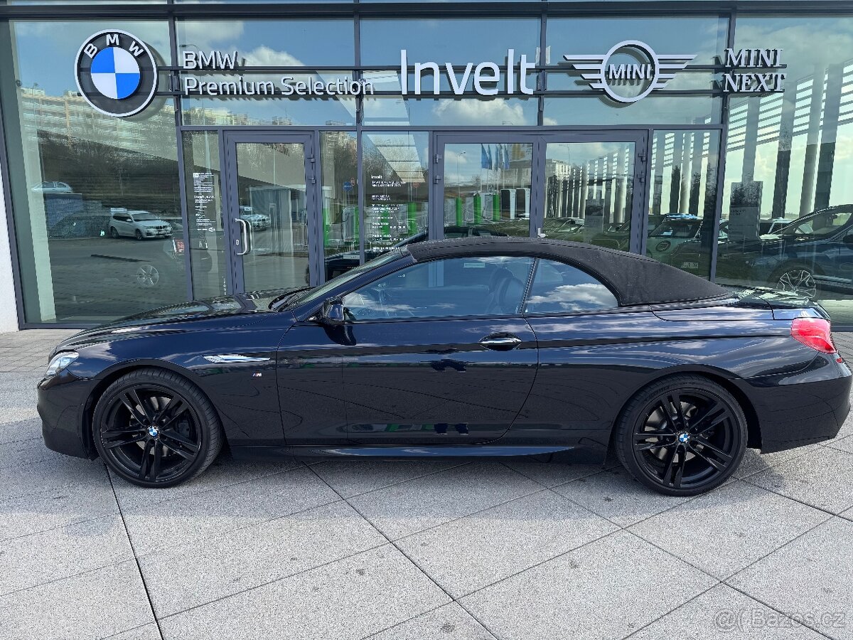BMW 640d cabrio, 122 tis.km, původ DE - 7