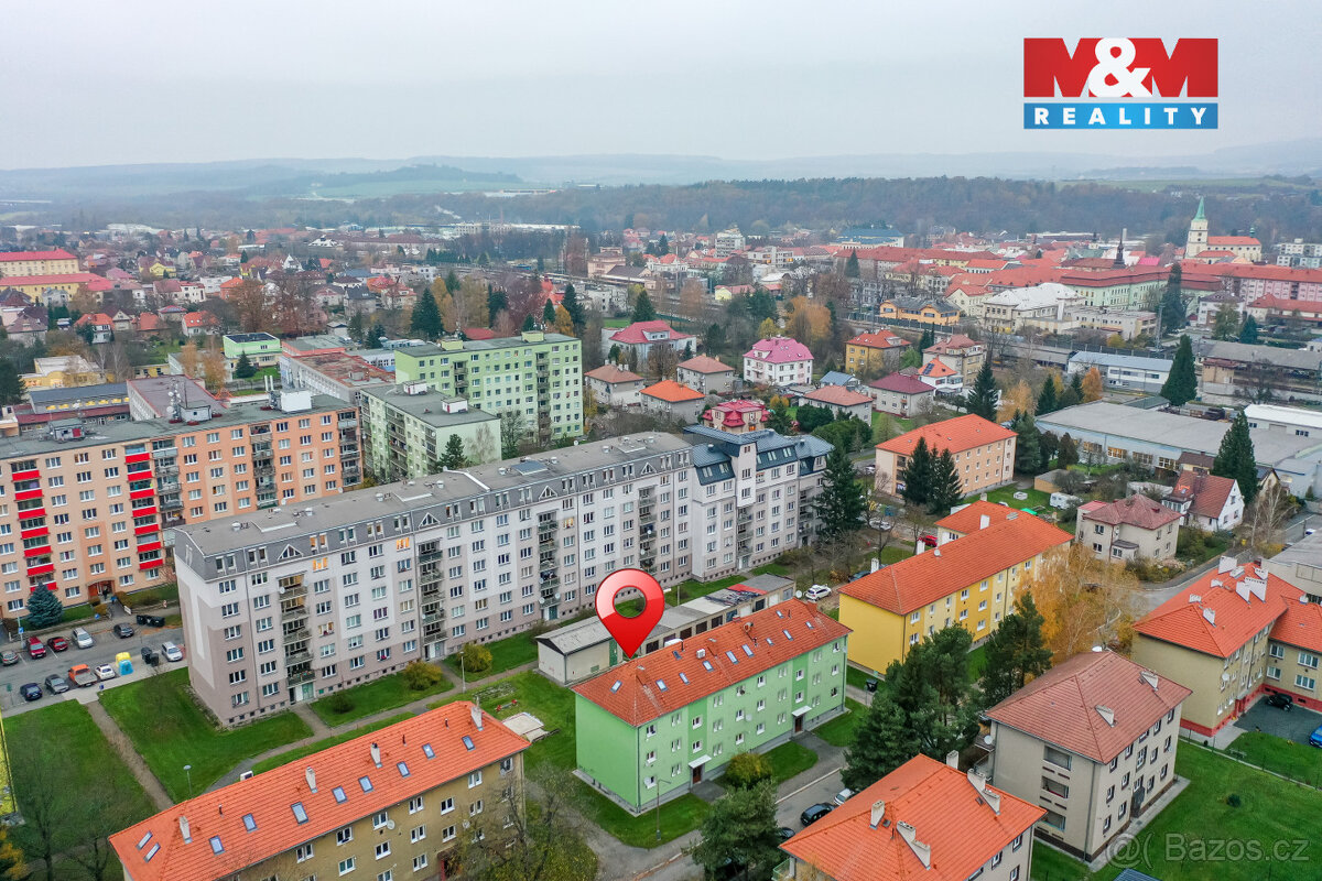 Prodej bytu 2+1, 56 m², Rokycany, ul. Družstevní - 7