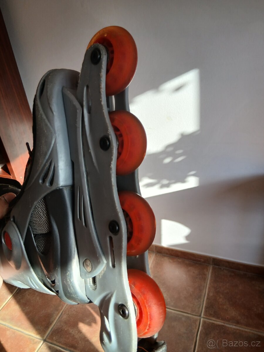 In line kolečkové brusle - 7