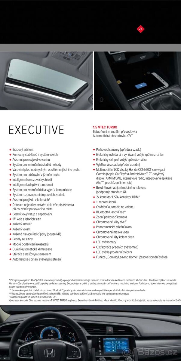 Honda Civic 1.5 automat sedan - 7