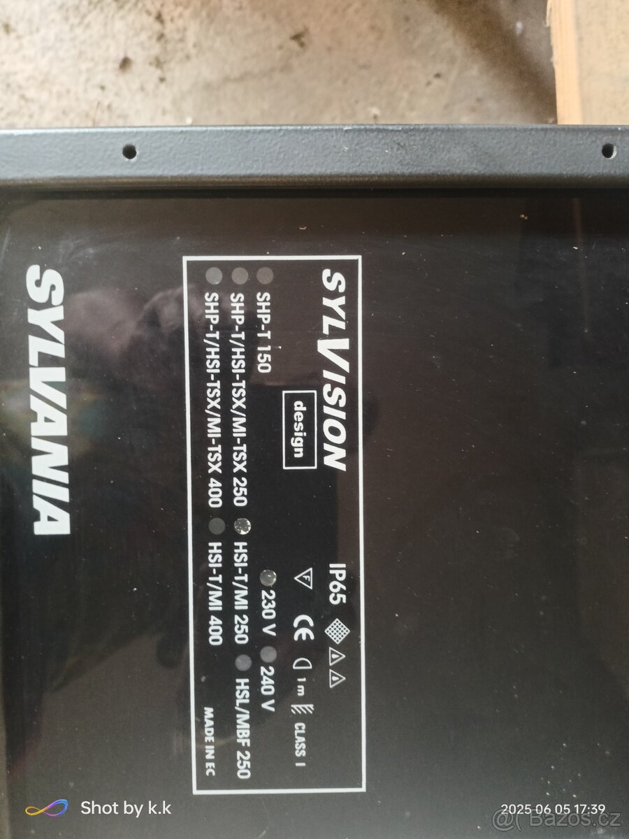 Halogen Sylvania stylvision 250w - 7