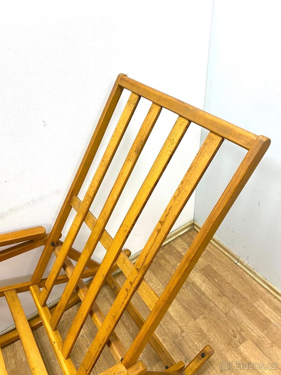 Retro houpací křeslo 60. léta - 7