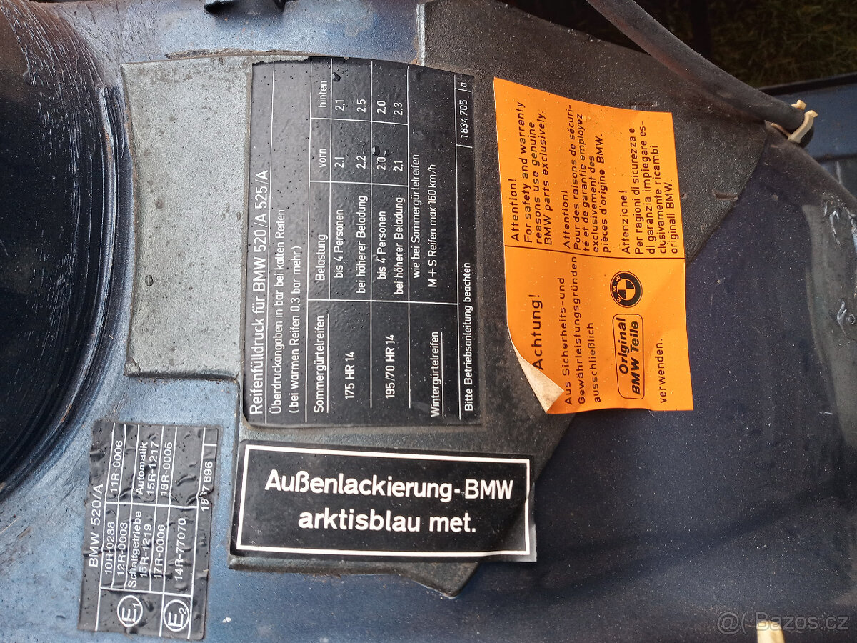 BMW E12 520/6 1978 automat - 7