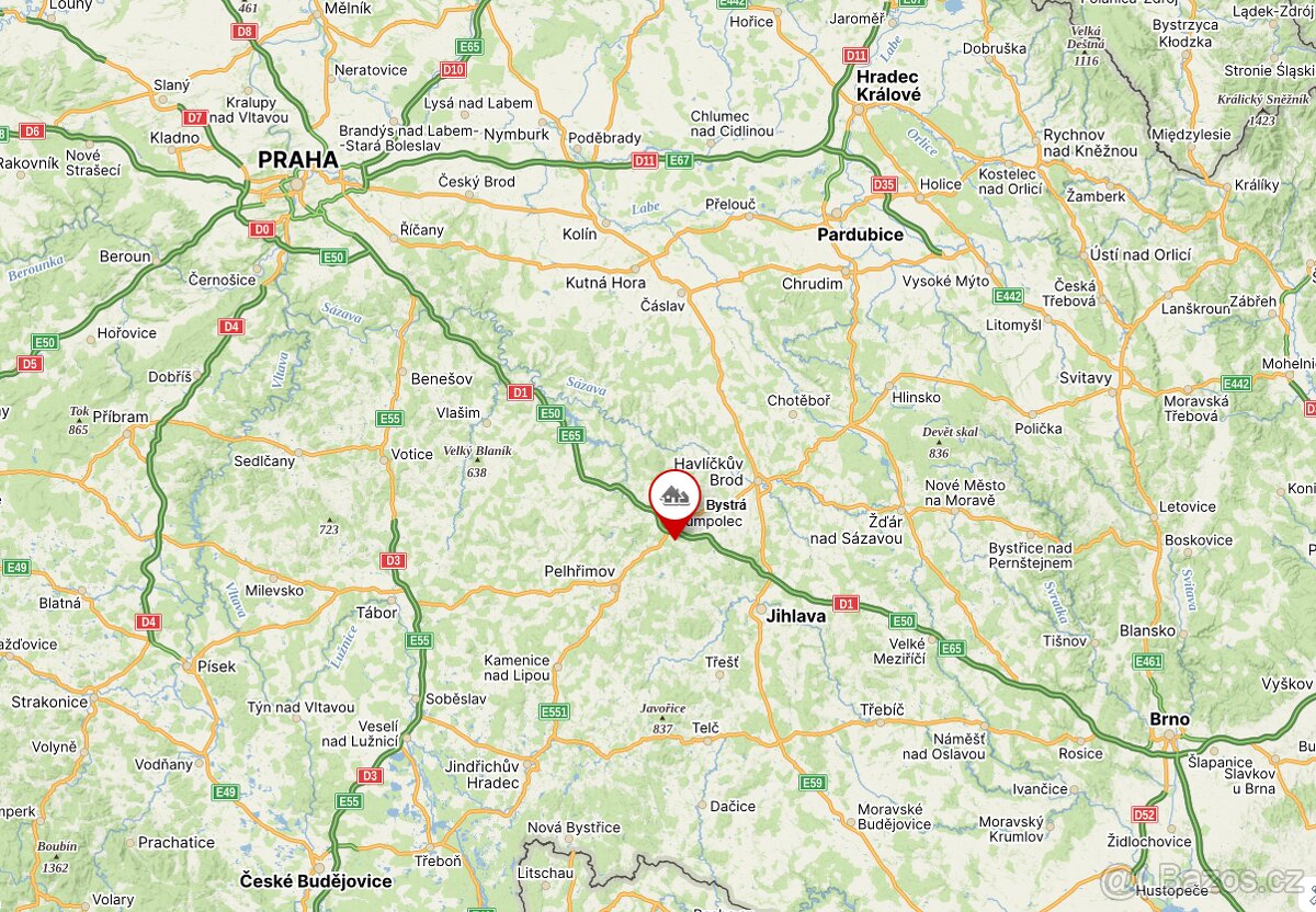 Prodej stavebního pozemku Bystrá - 7