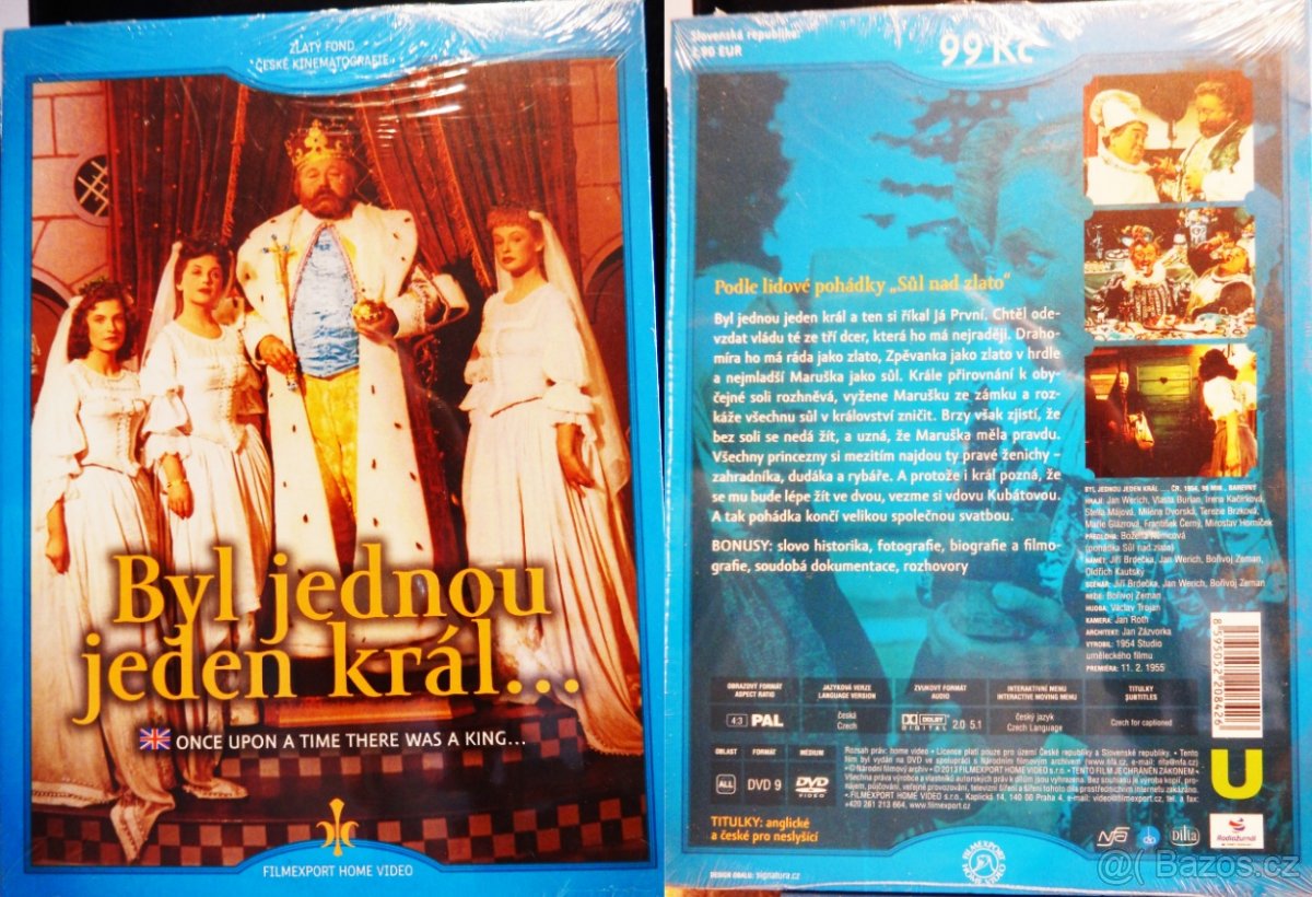 Staré české filmy pro pamětníky na DVD 1 - 7