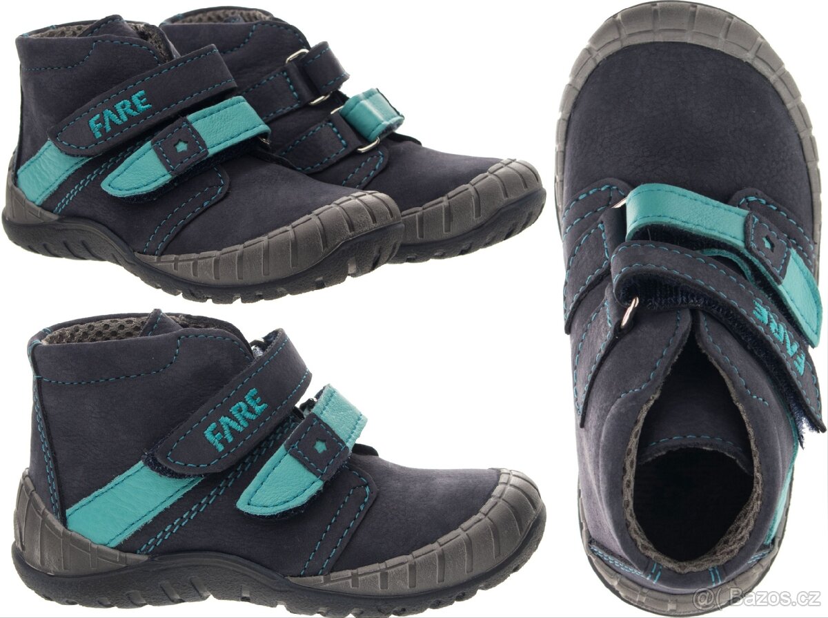 Kožené barefoot boty RicostaPepino Fare Puma Adidas 23-24 - 7