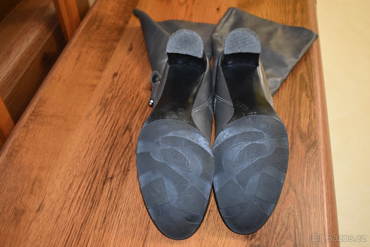 Kozačky ve. 38 pravá kůže - 7