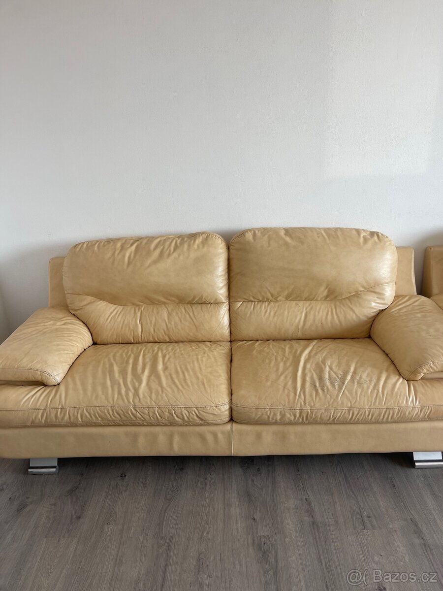 Kožená sedací souprava - 7
