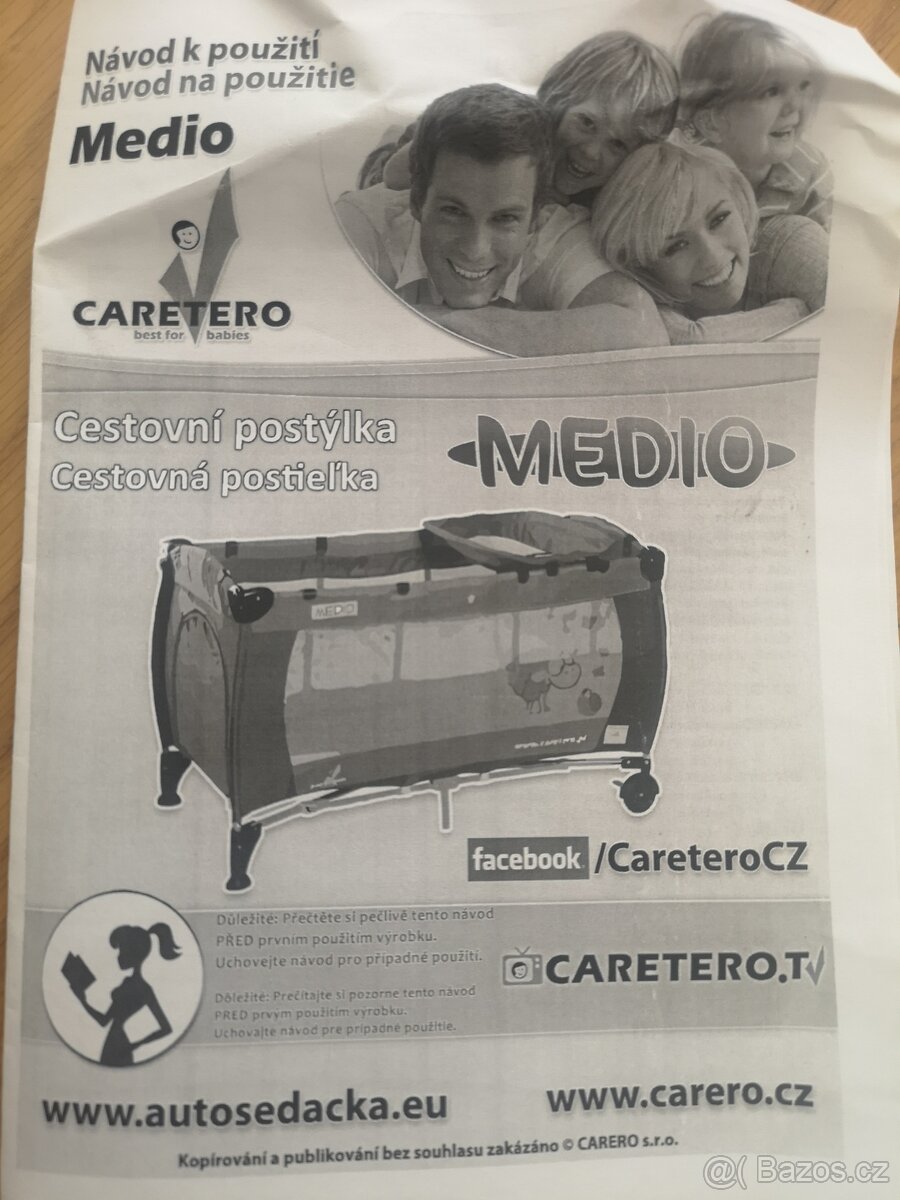 cestovni postylka Caretero Medio - 7