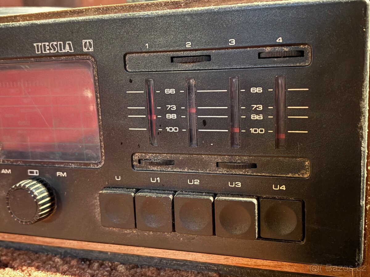 Retro gramofon TESLA 1032A "Synkopa" – Made in Czechoslova - 7