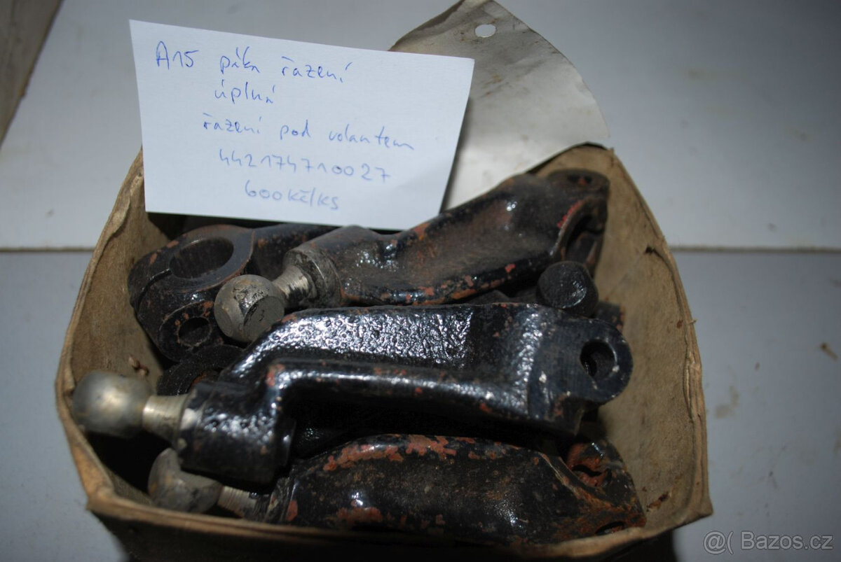 Avia A15 - A31 - řazení pod volantem - NOVÉ díly - 7