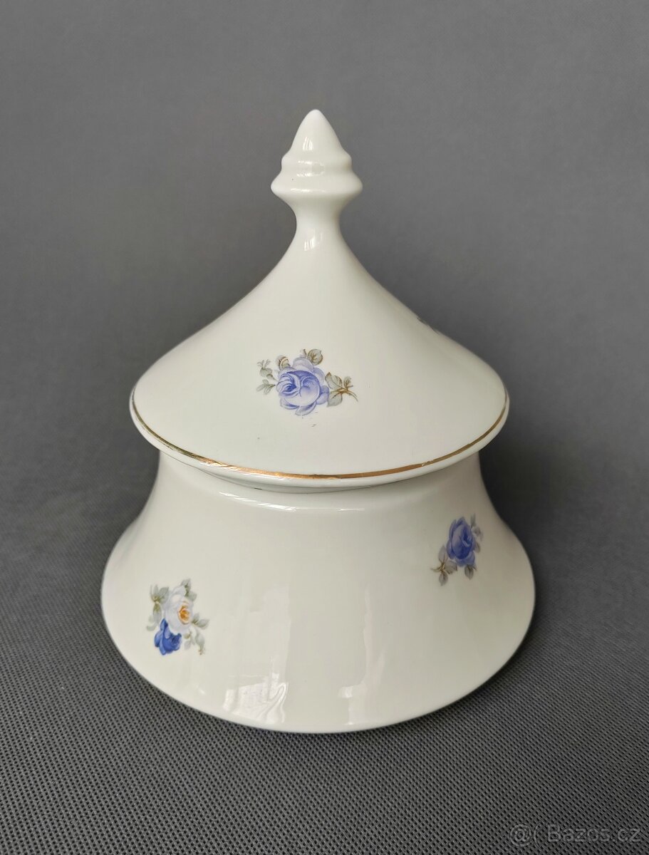 Okouzlující porcelánová cukřenka/dóza Schumann Arzberg Bavar - 7