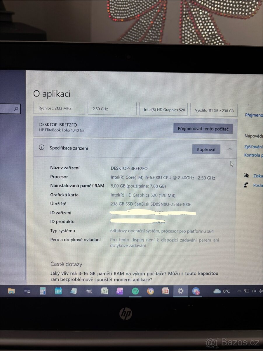 HP EliteBook Folio 1040 G3 - 7