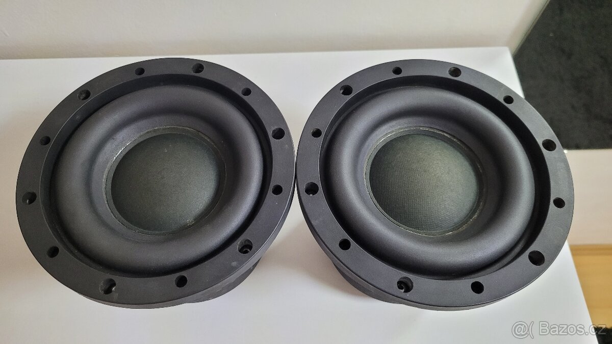 2x subwoofer Monacor Carpower Raptor 6 - 7