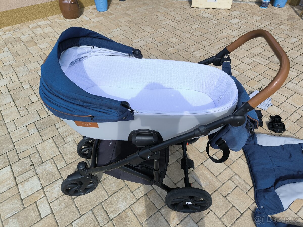 Kočárek Tutis Viva Life 2 in 1 Blue - 7
