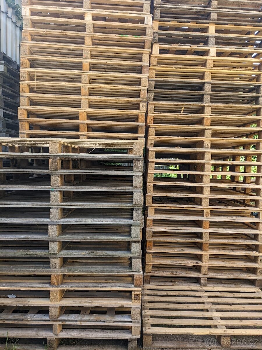 Prodám dřevěné jednorázové palety - 7