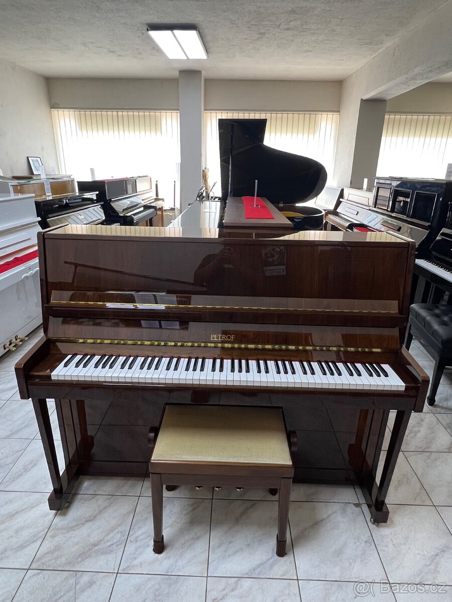 Petrof 118 P1 se zárukou 5 let, doprava zdarma. PRODÁNO - 7